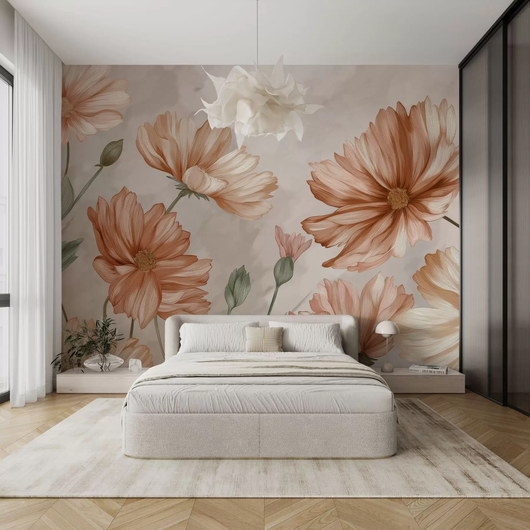 wall murals Велико цвеће w04420