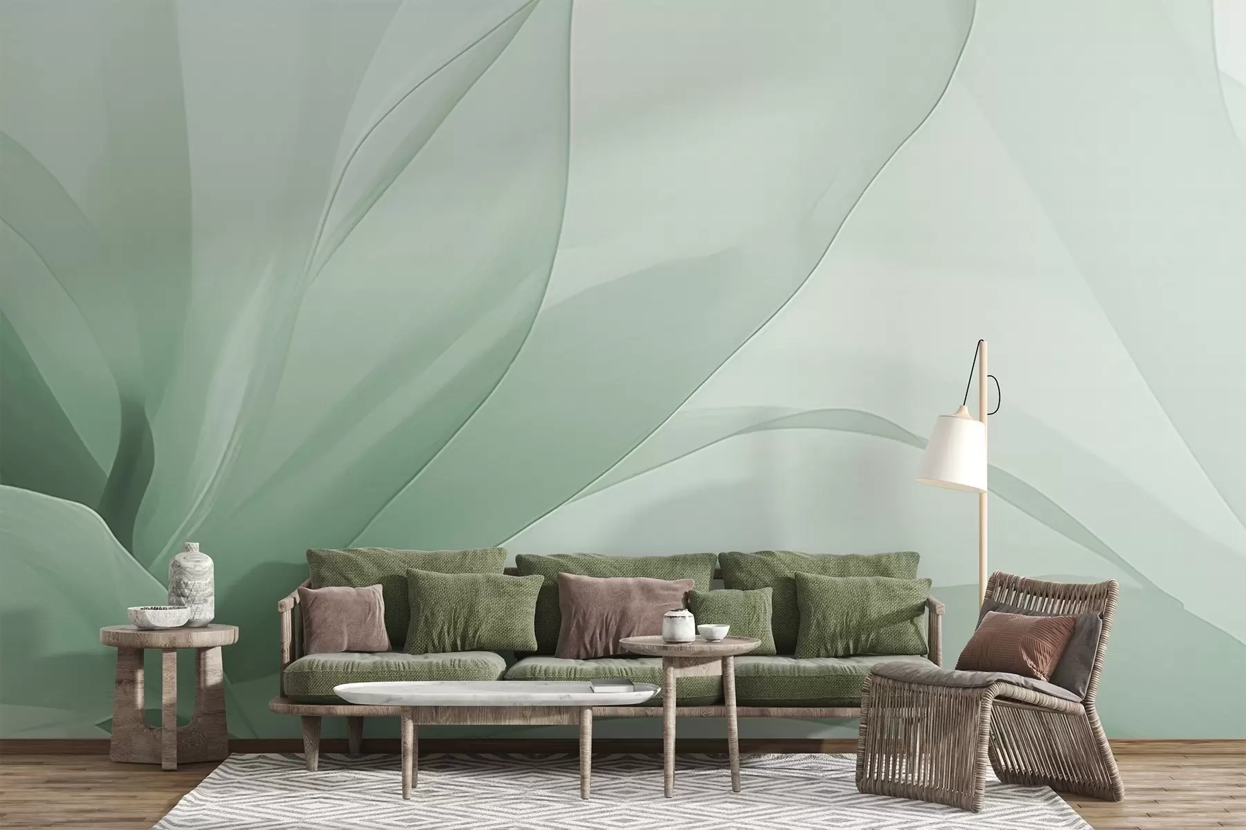 wall murals Апстрактни цвет w04435v1