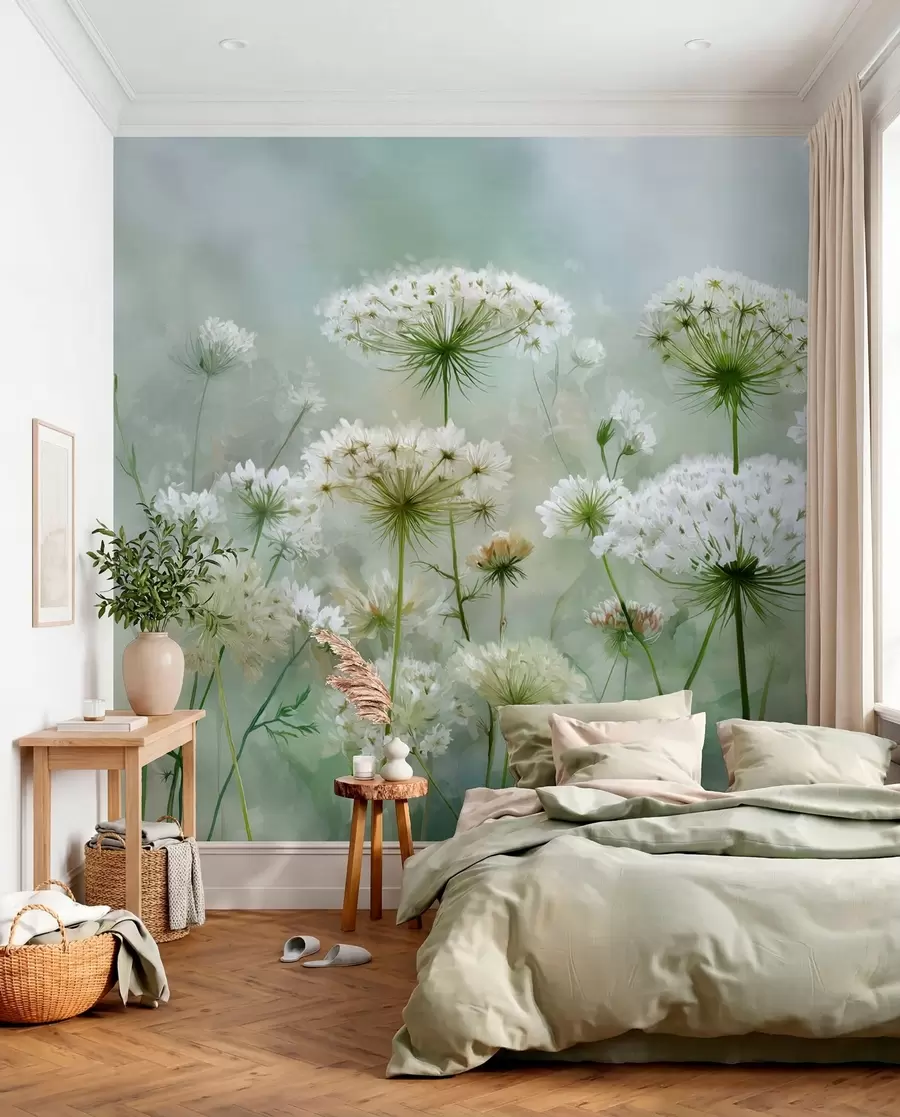 wall murals Cvjetna čipka w04313