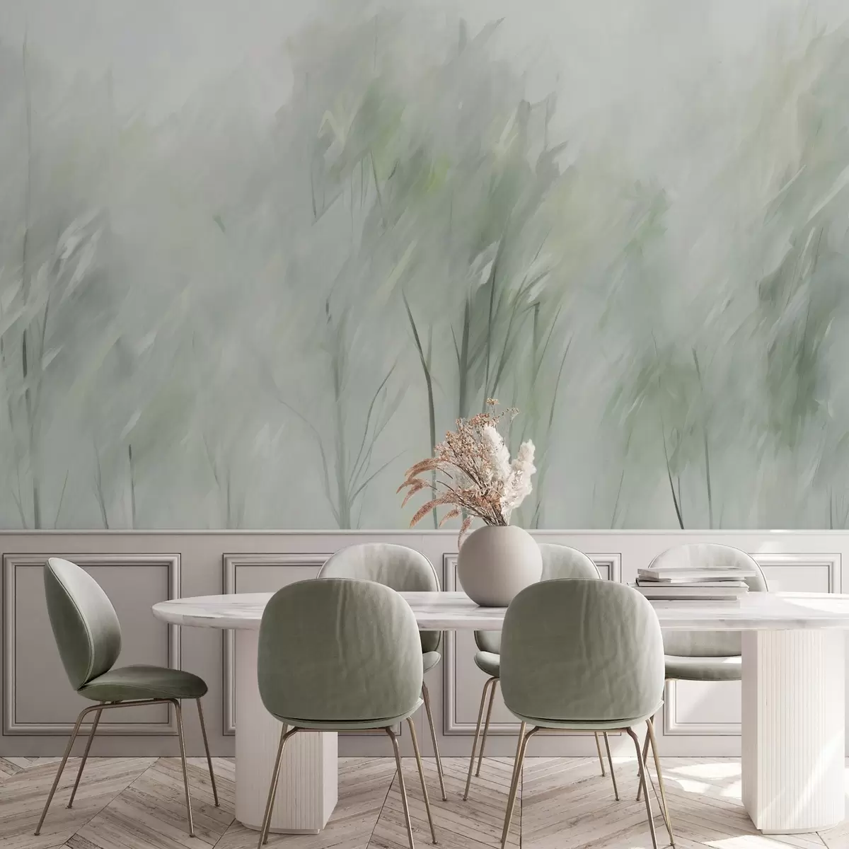 wall murals Сликање имитације дрвећа w04411