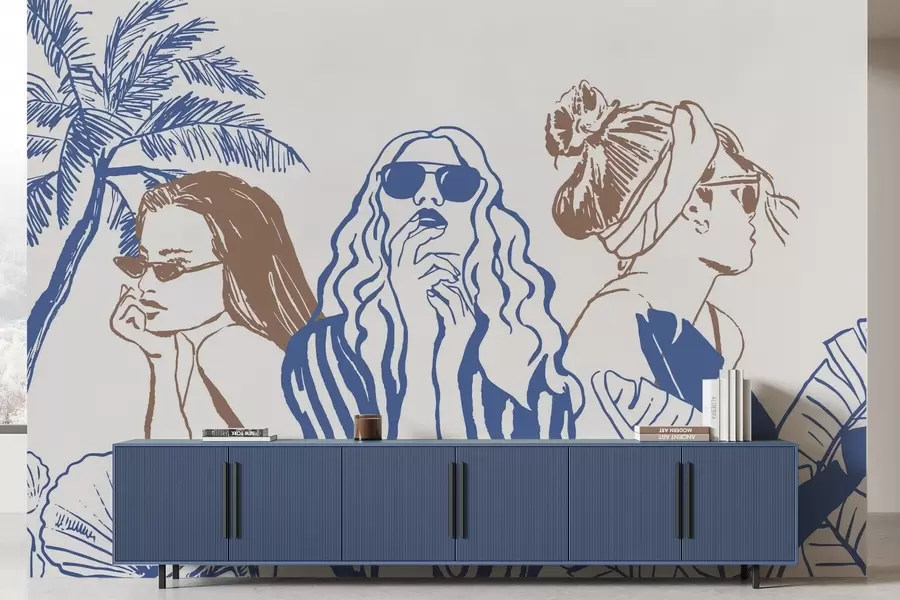 wall murals Девојке w04463