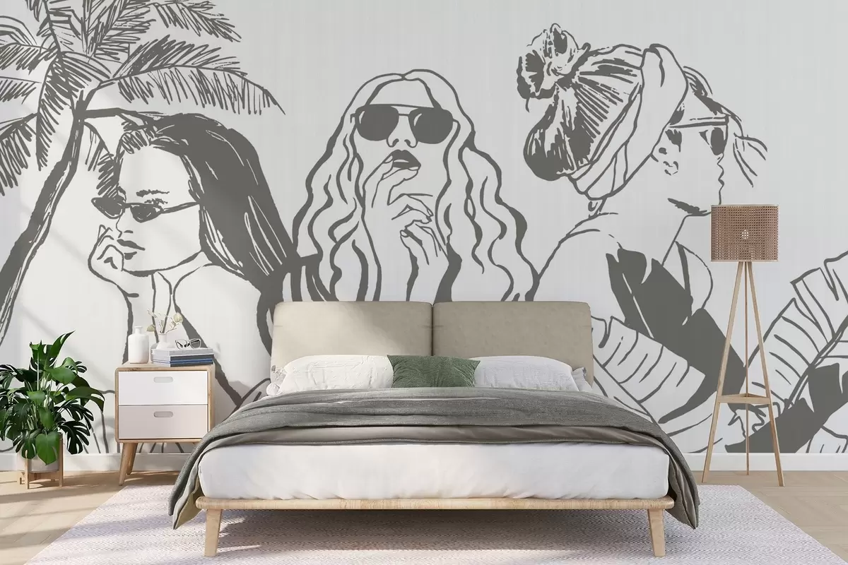 wall murals Девојке w04463v1