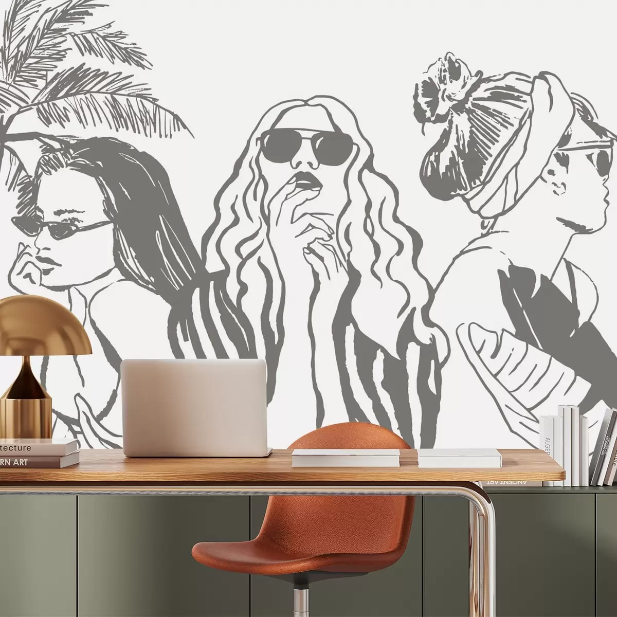 wall murals Девојке w04463v1