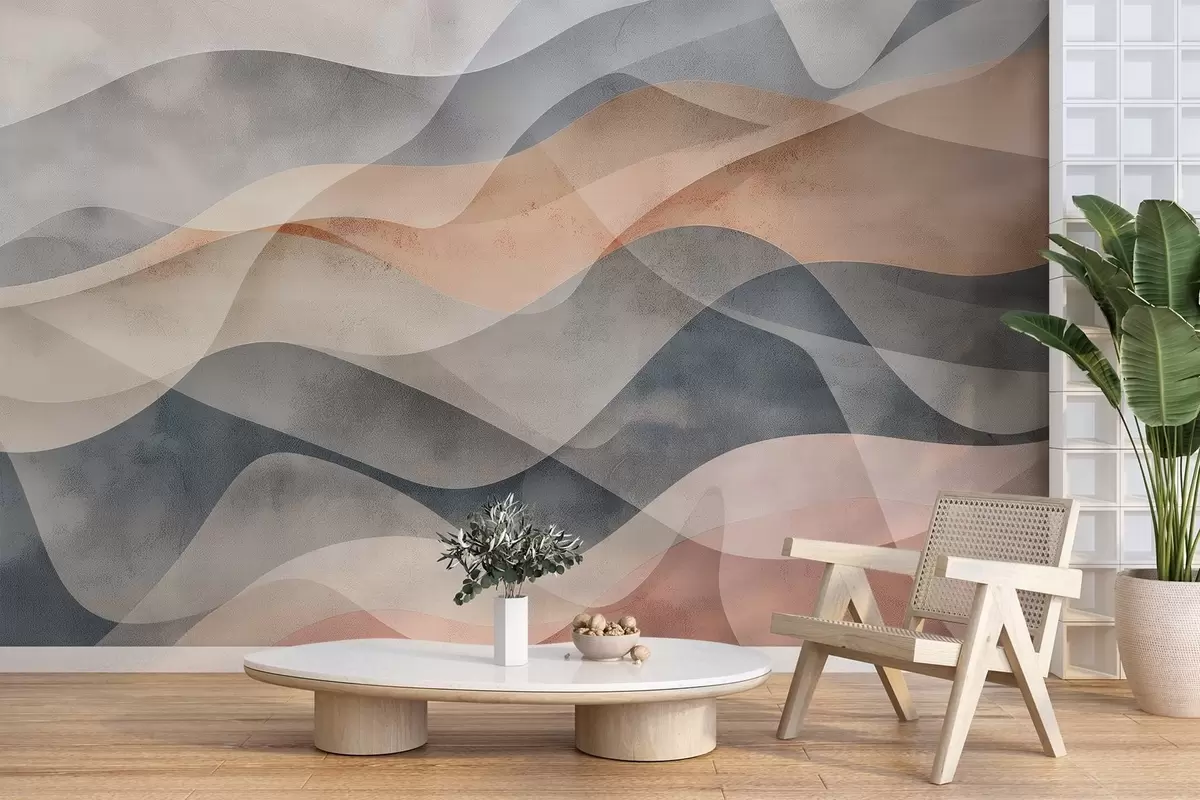 wall murals Апстрактне линије w04451