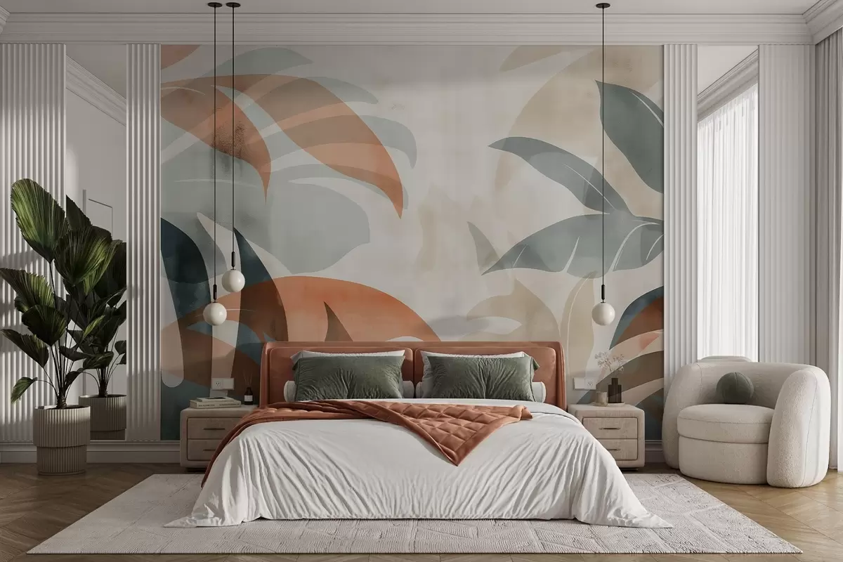 wall murals палмино лишће w04482