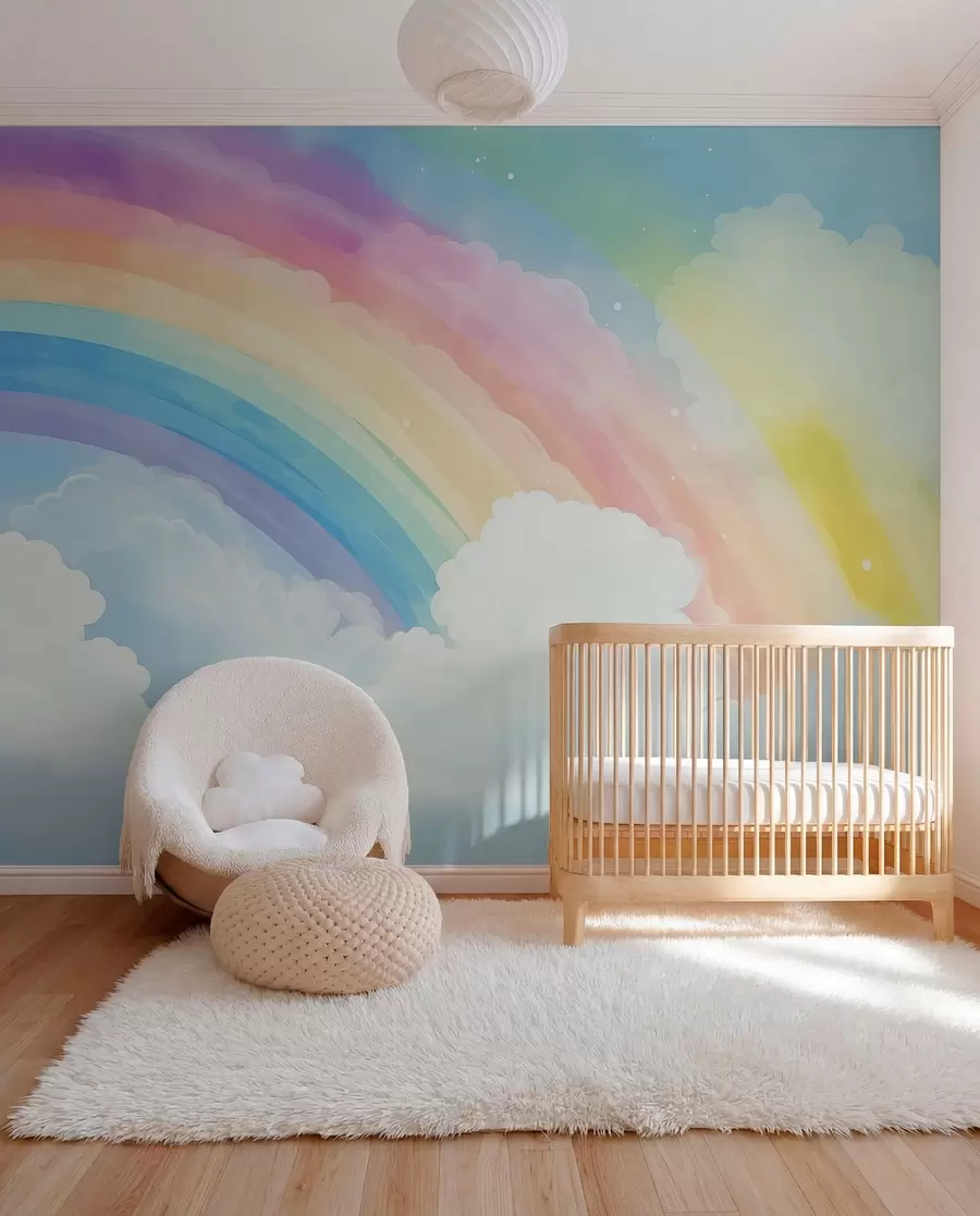 wall murals Duga iznad oblaka w04487