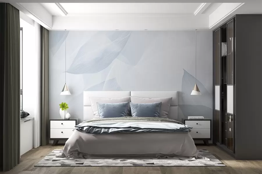 wall murals Оштро лишће w04517v2
