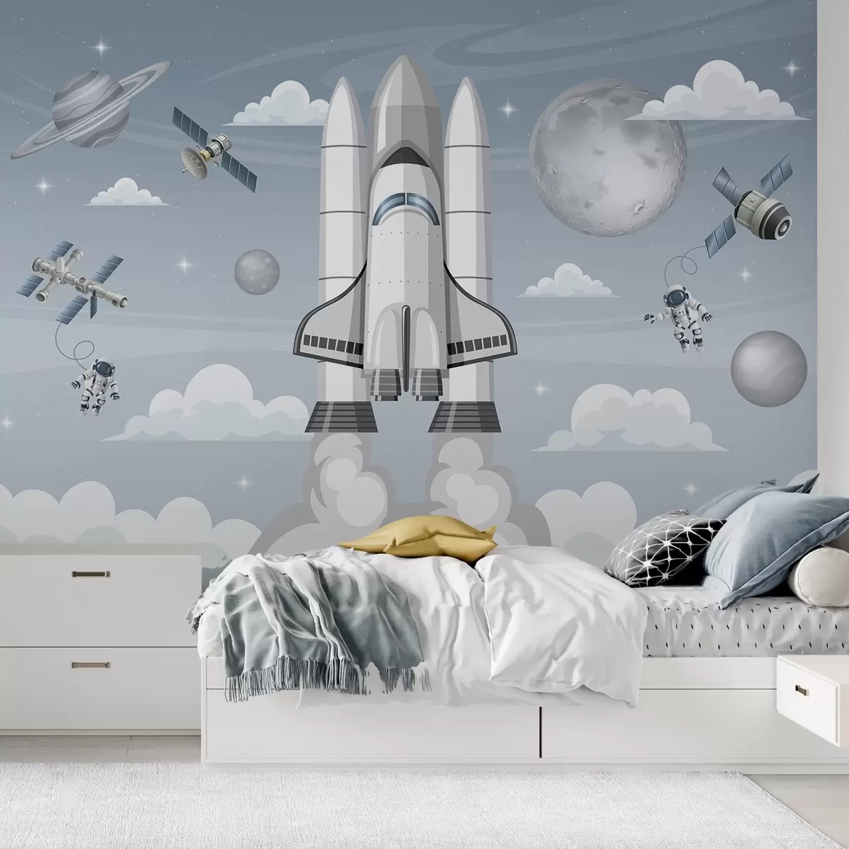 wall murals Путовање у свемир w04197
