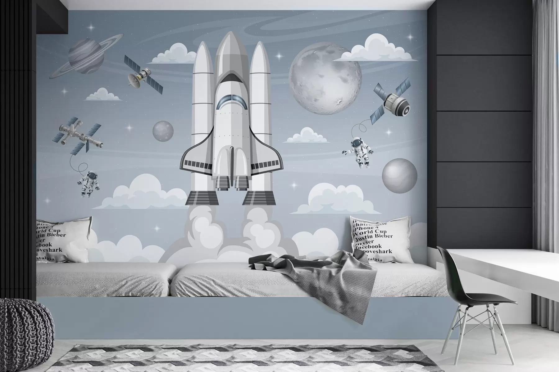 wall murals Путовање у свемир w04197
