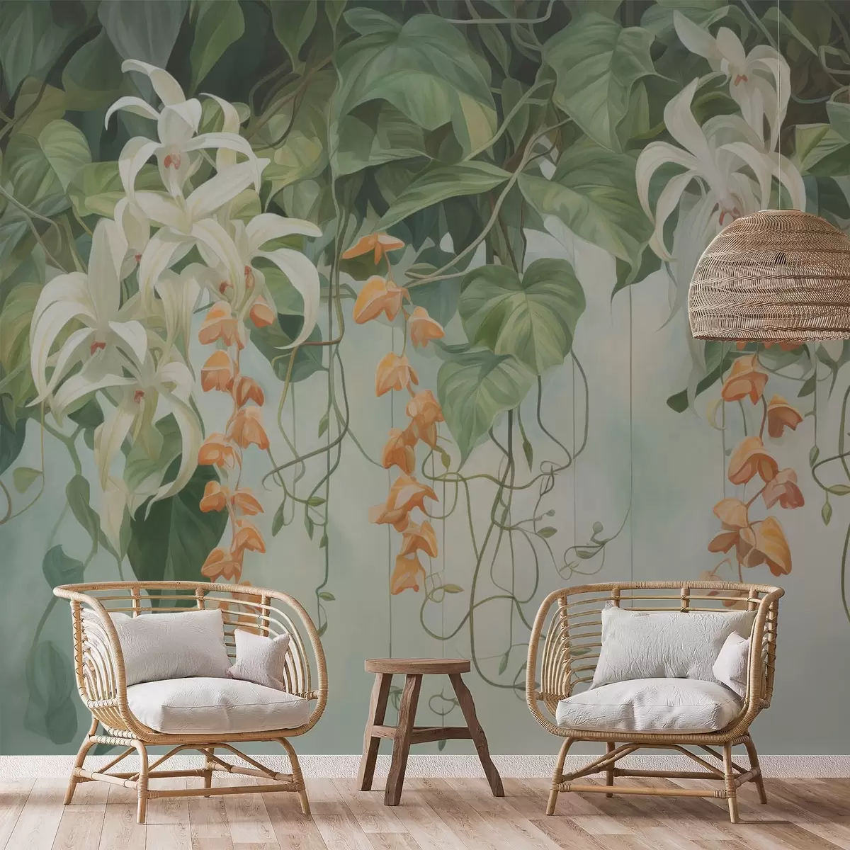 wall murals Лишће и цвеће w04532