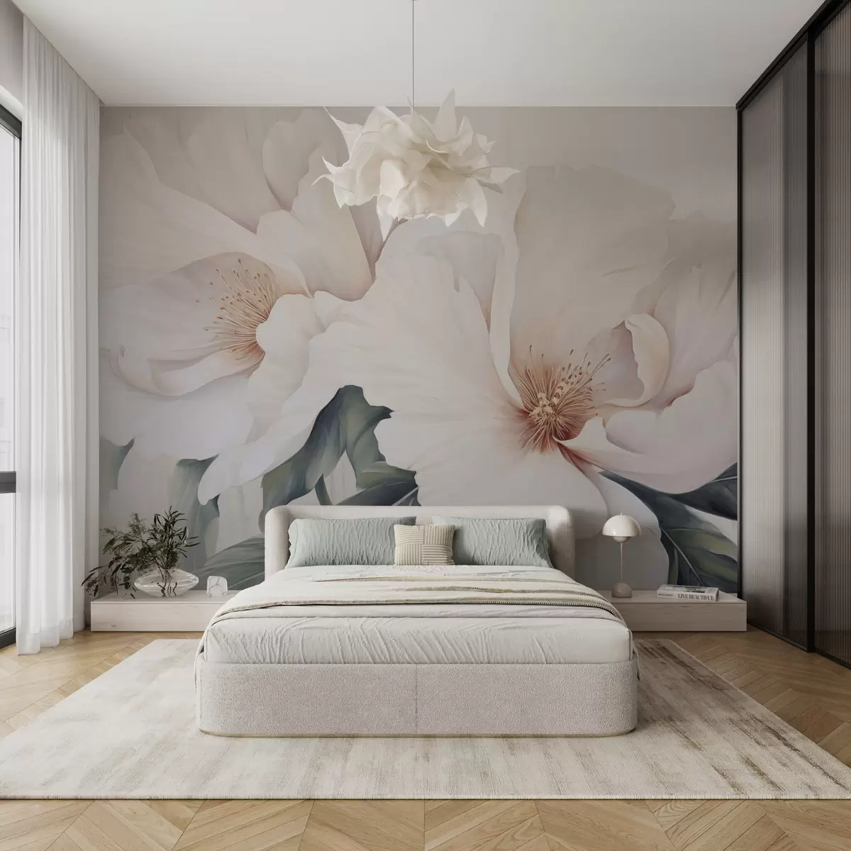 wall murals Огромно цвеће w04533