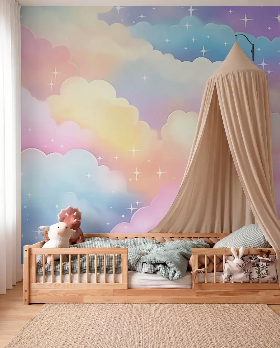wall murals Nebo od šećernih oblaka w04585