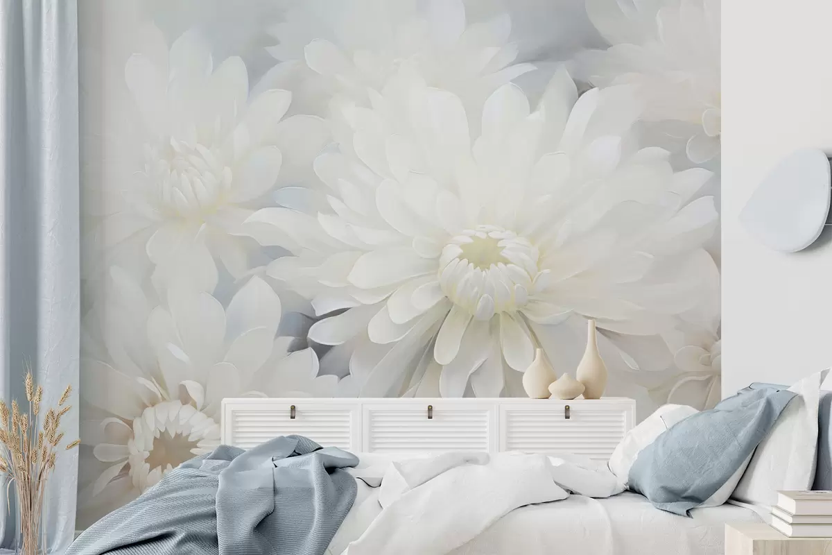 wall murals Хризантеме w04596