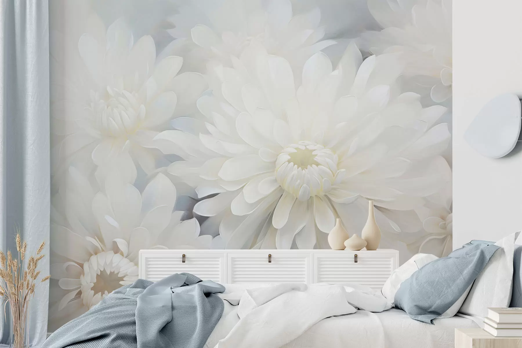 wall murals Хризантеме w04596