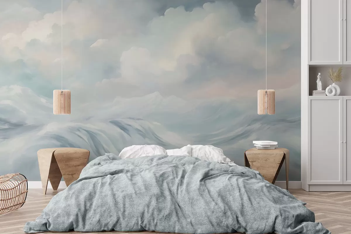 wall murals Облаци и море w04598