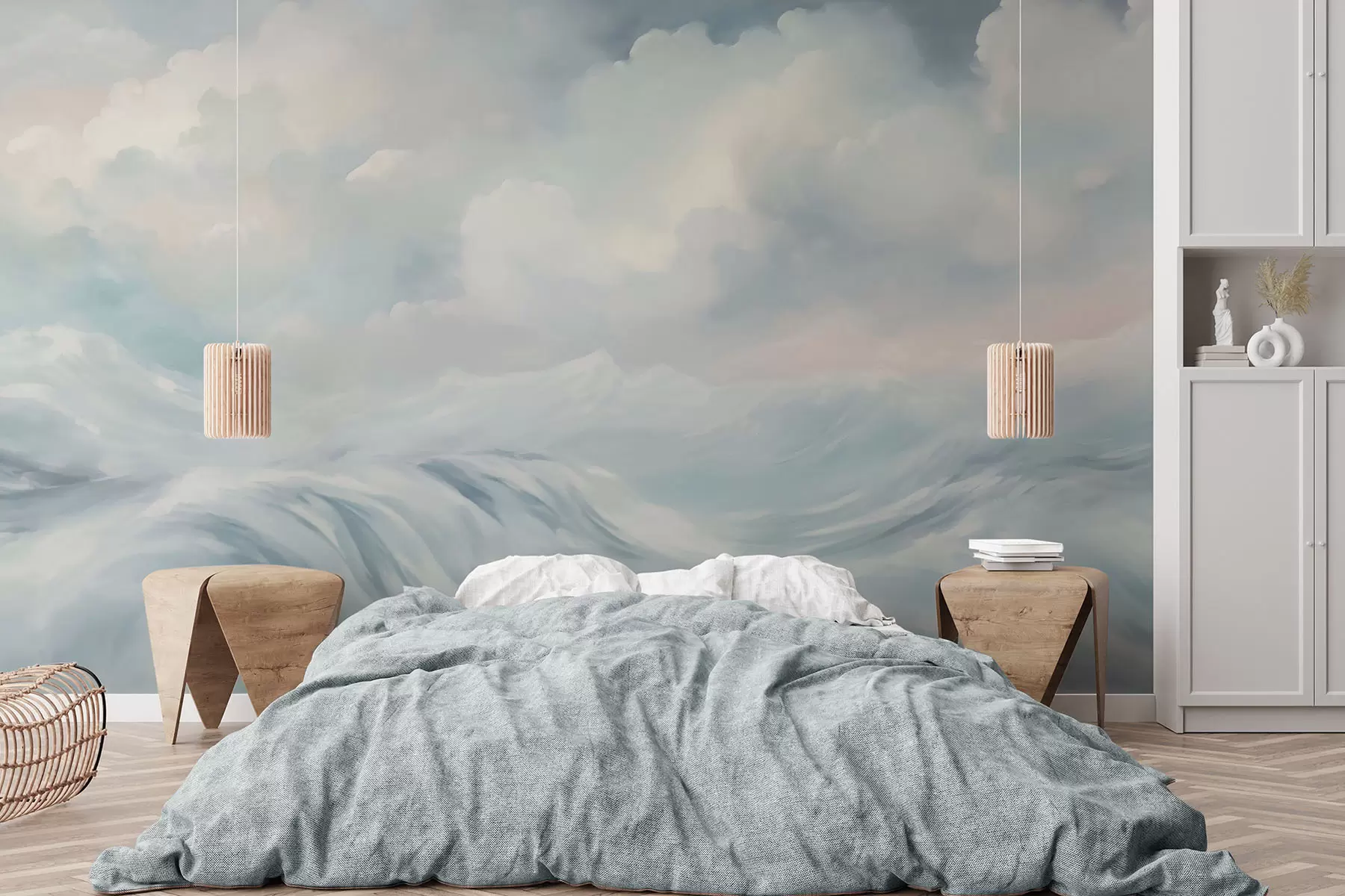 wall murals Облаци и море w04598
