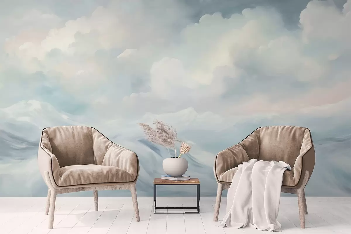 wall murals Облаци и море w04598