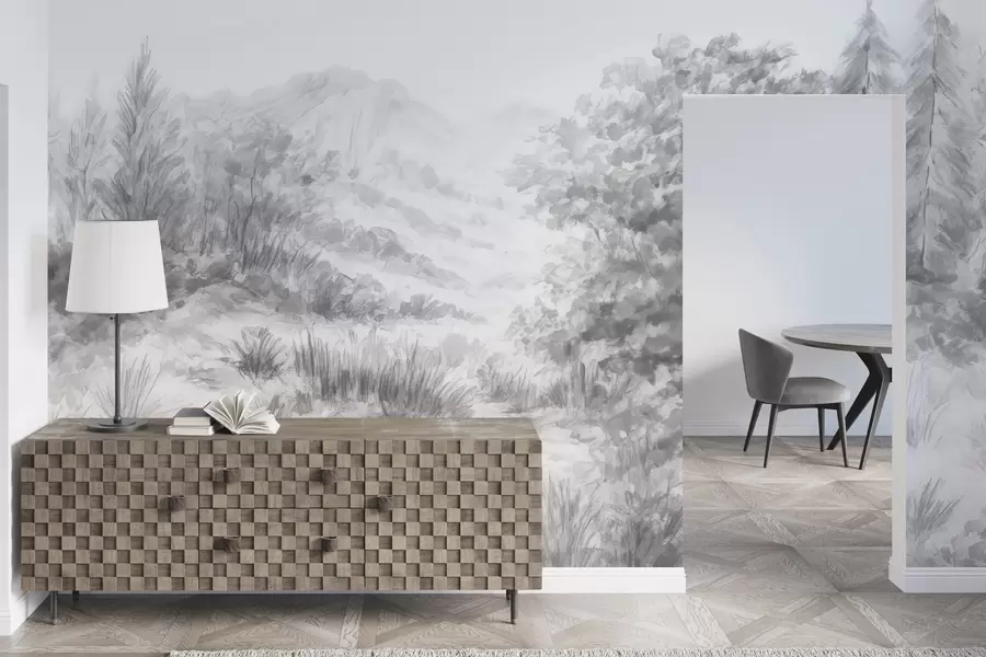 wall murals Шарене контуре w04572v2