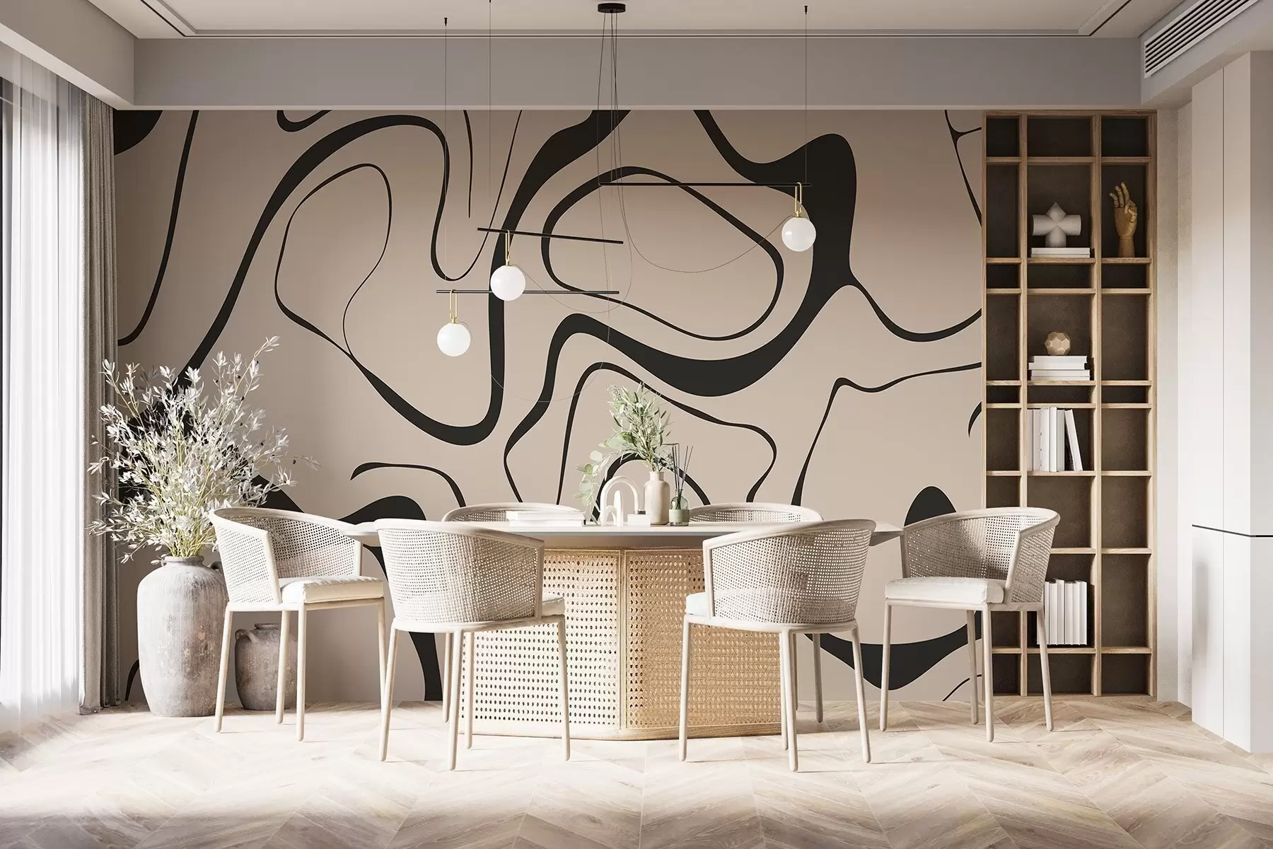 wall murals Апстрактни образац w04649