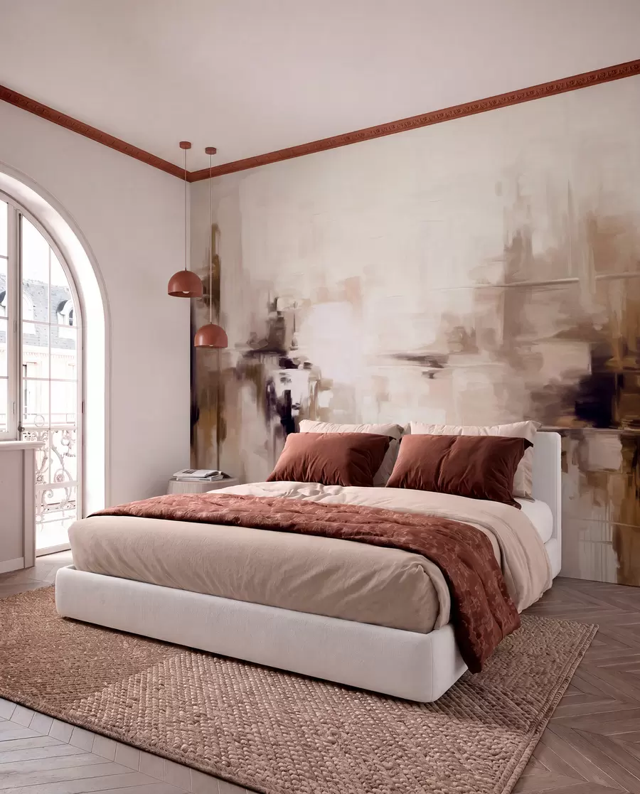 wall murals Slikani odrazi u umbri w09422v1