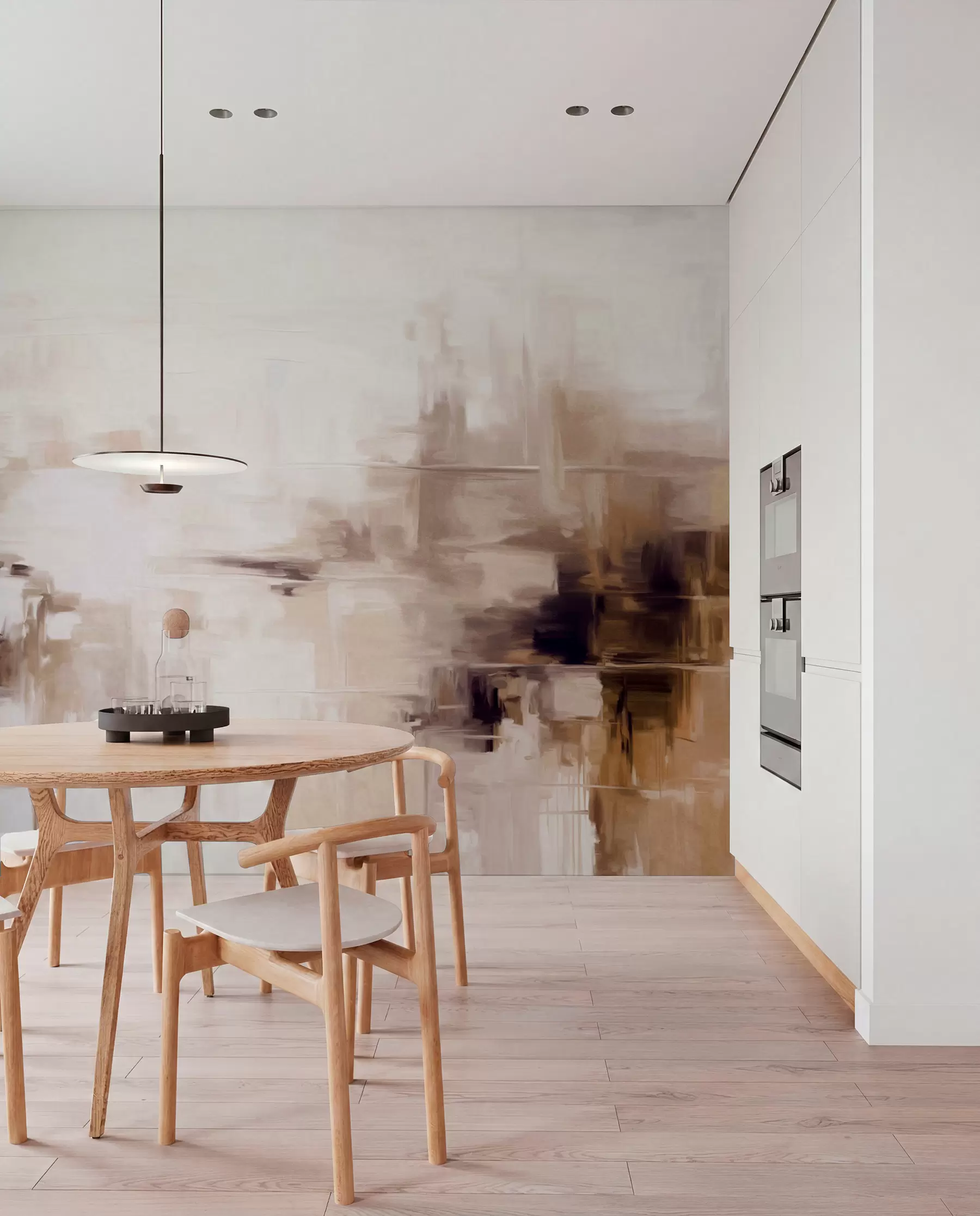wall murals Slikani odrazi u umbri w09422v1