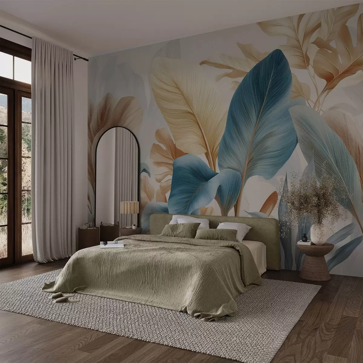 wall murals Ботанички листови w04589