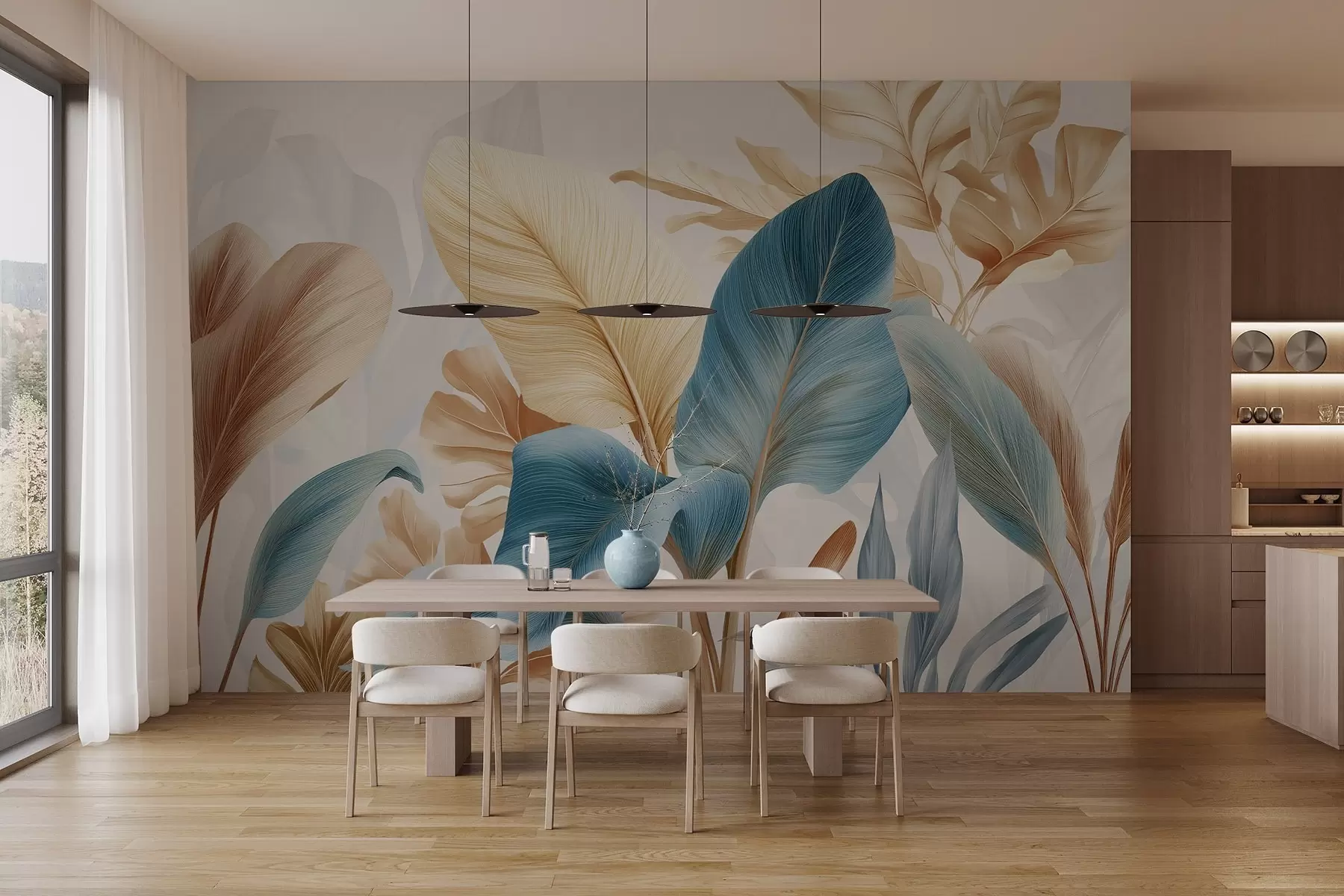 wall murals Ботанички листови w04589