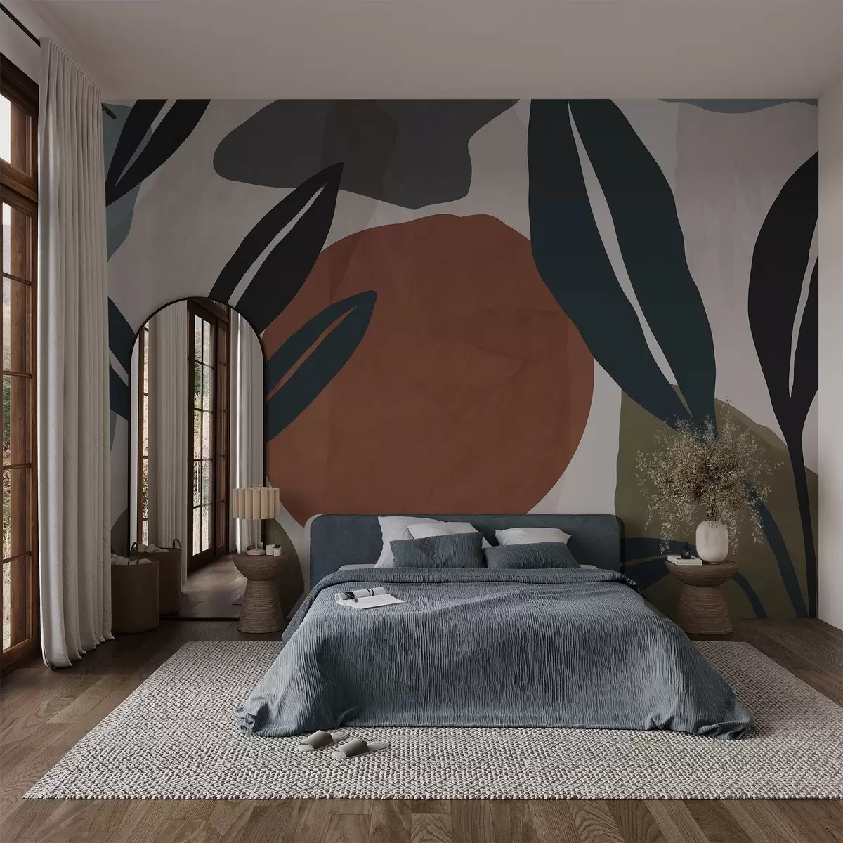 wall murals Апстрактна ботаника w04592