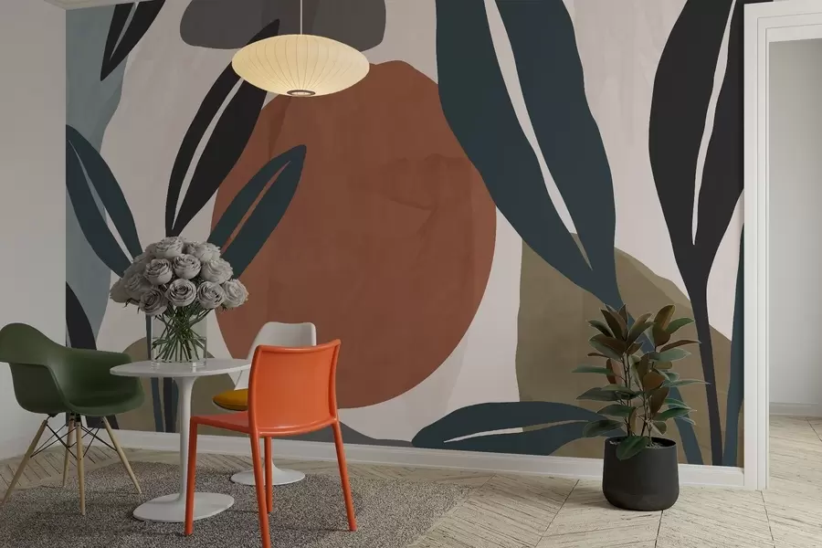 wall murals Апстрактна ботаника w04592