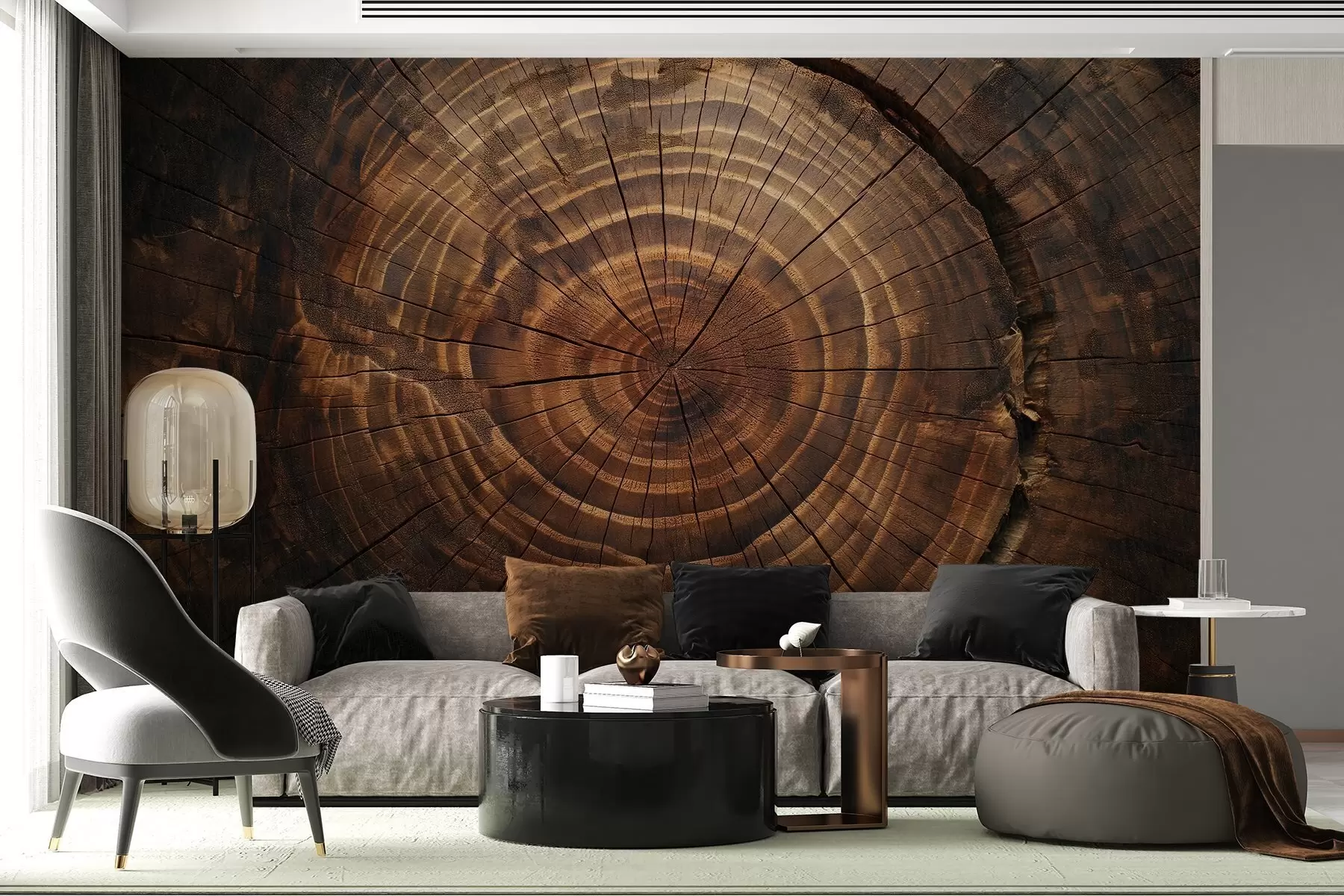 wall murals Прстенови дрвећа w04642