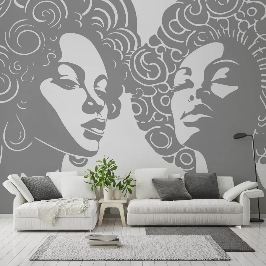 wall murals Две девојке w04688v1