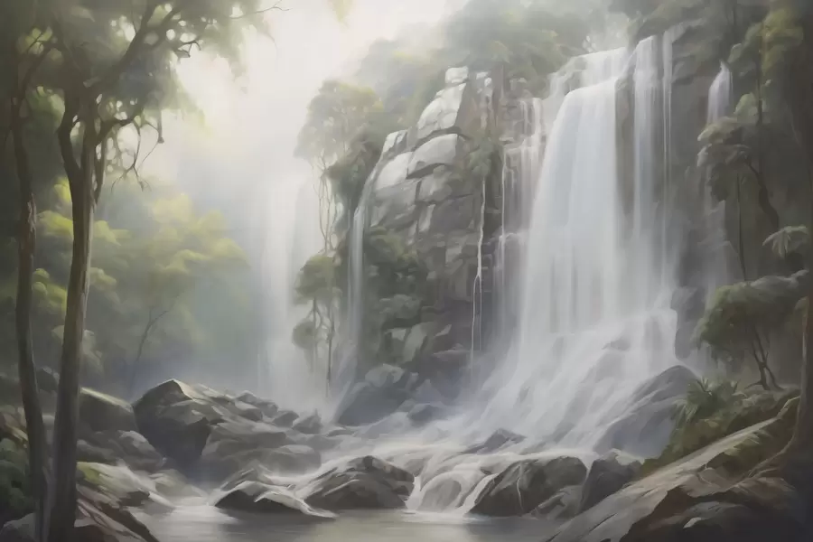 wall murals Водопад w04721