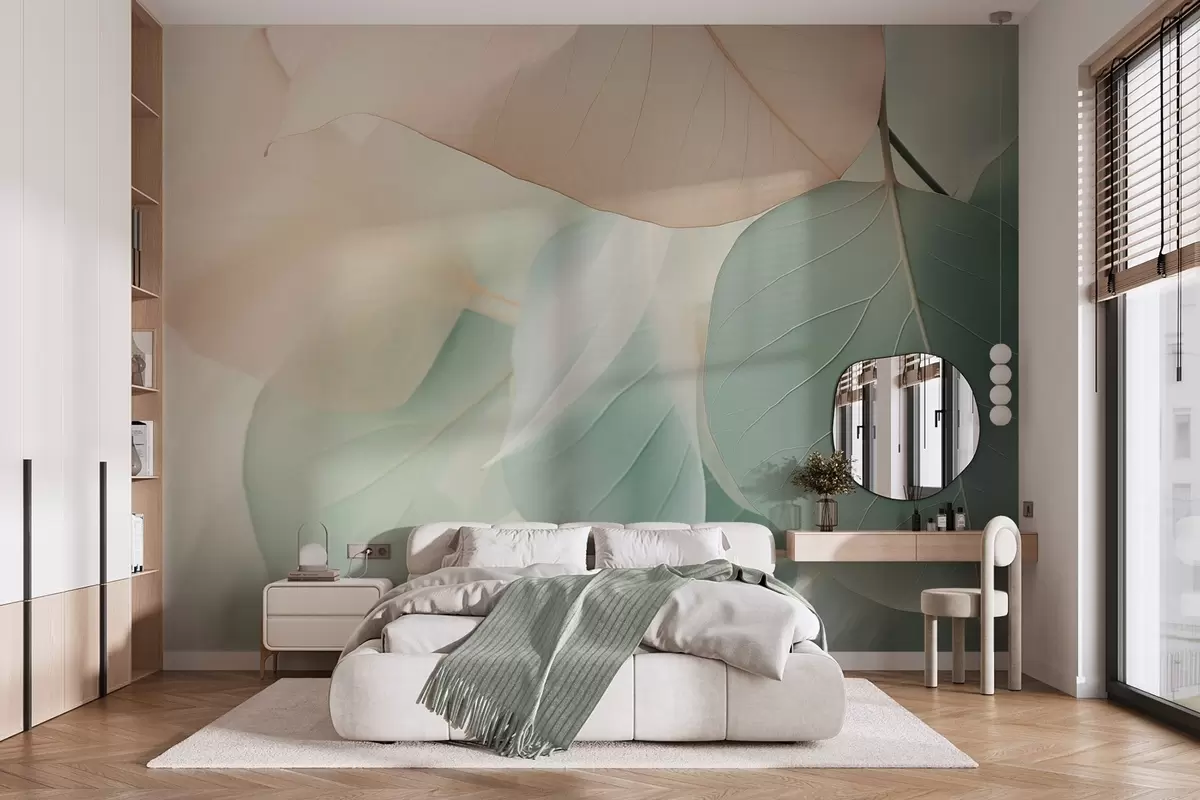 wall murals Апстрактни листови w04726