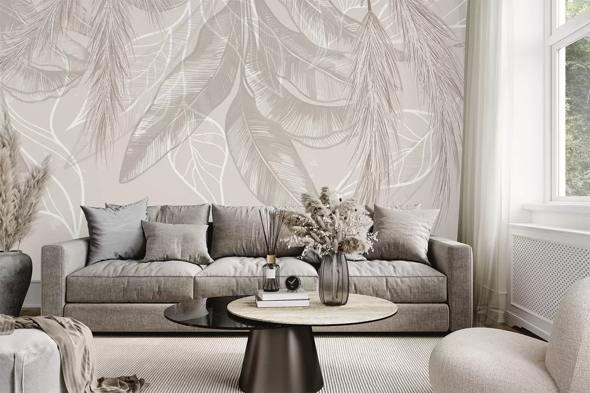 wall murals Висеће лишће w04747