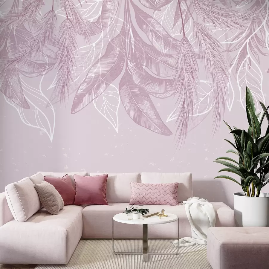 wall murals Висеће лишће w04747v2