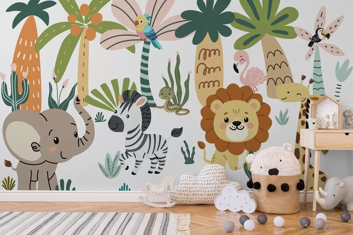 wall murals Дечје животиње w04758