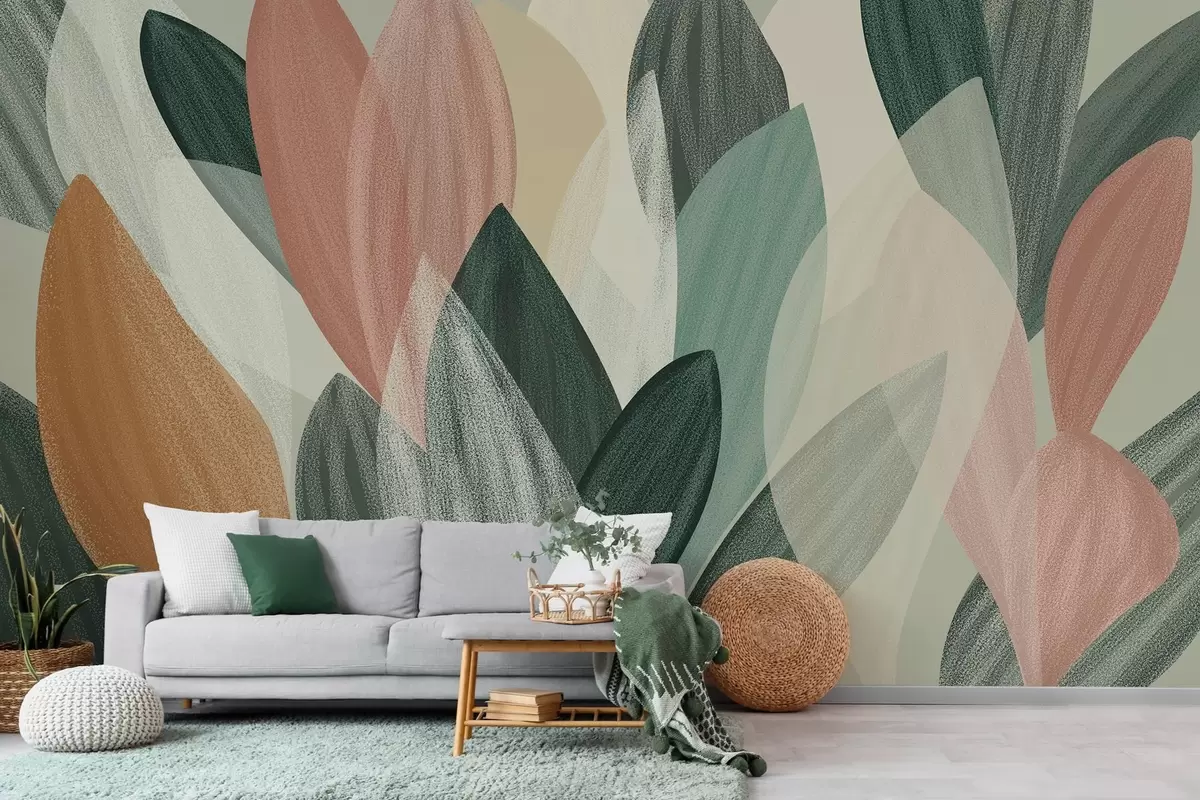 wall murals листови фантазије  w04757