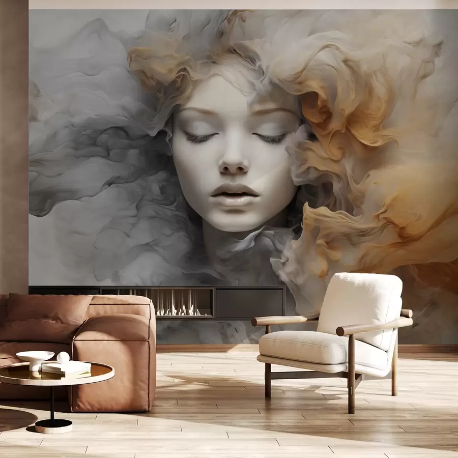 Тапете на зиду Девојчица хаљина w04798у Црној Гори – Uwalls wall murals Девојчица хаљина w04798