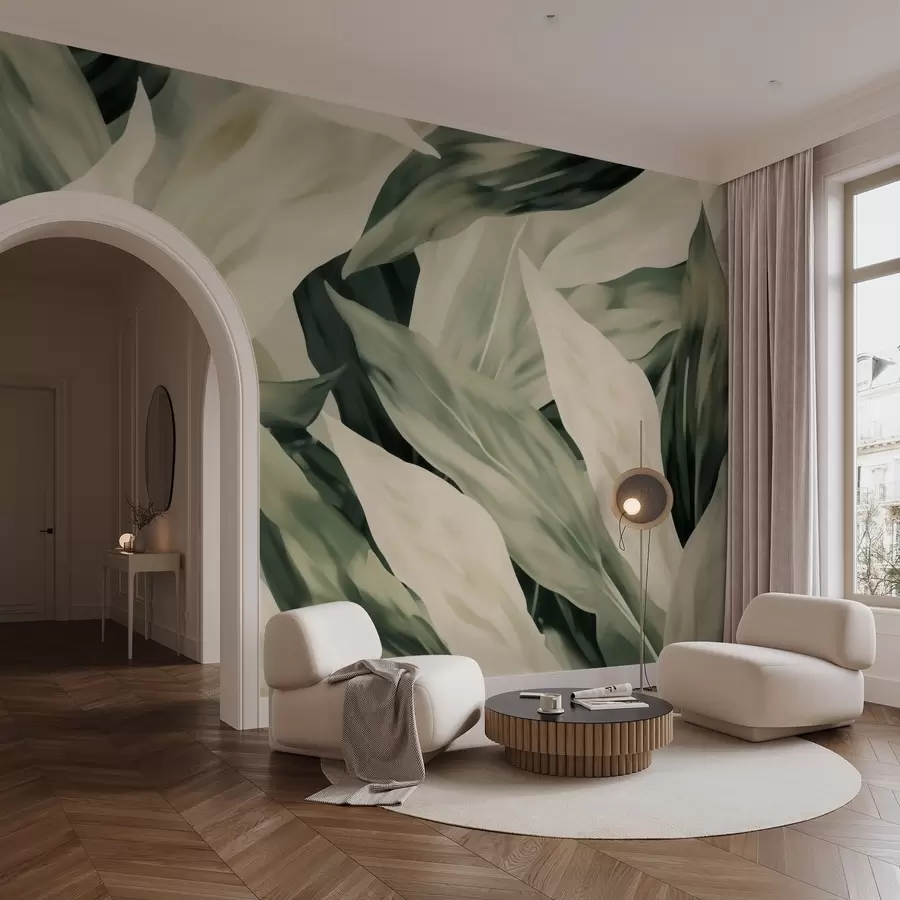Тапете на зиду Осликано лишће w04799у Црној Гори – Uwalls wall murals Осликано лишће w04799
