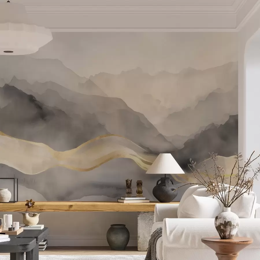 Тапете на зиду Мрље од акварела w04802у Црној Гори – Uwalls wall murals Мрље од акварела w04802