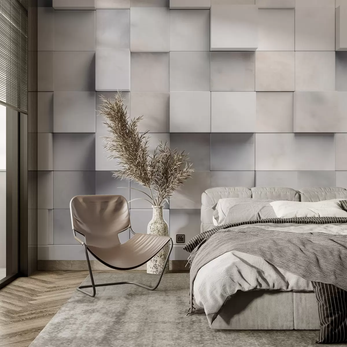 wall murals Квадратни блокови w04806