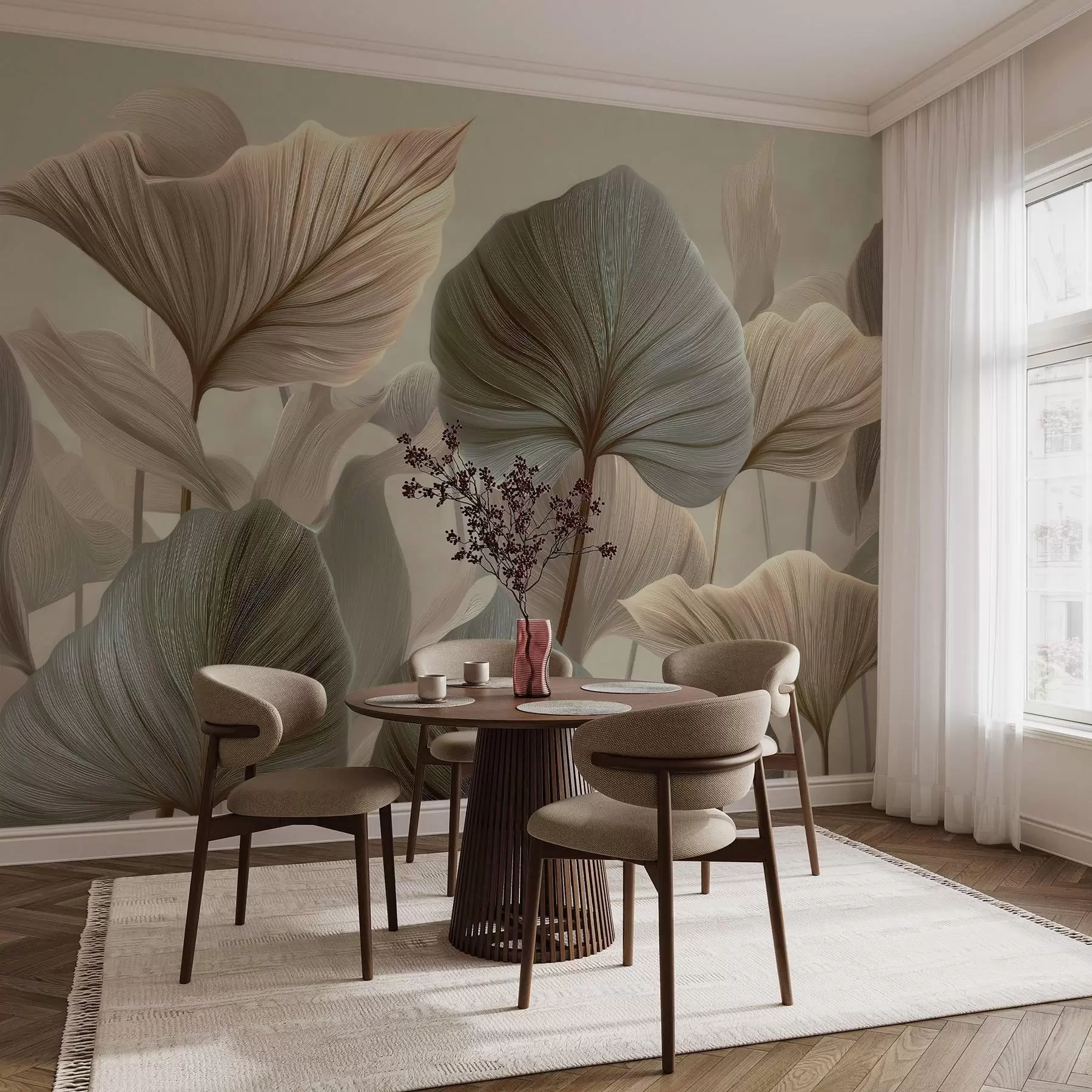 Тапете на зиду Оставља w04848у Црној Гори – Uwalls wall murals Оставља w04848
