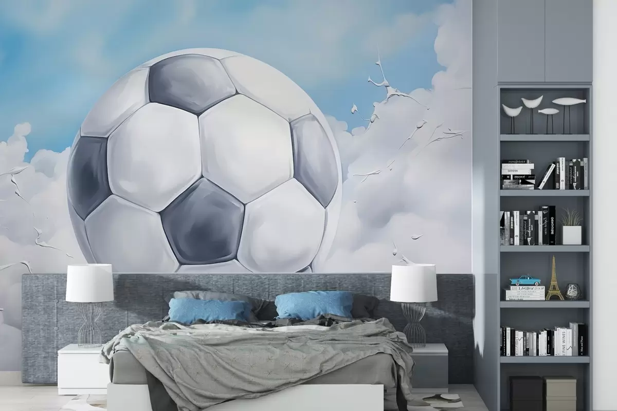Тапете на зиду Фудбалска лопта w04822у Црној Гори – Uwalls wall murals Фудбалска лопта w04822