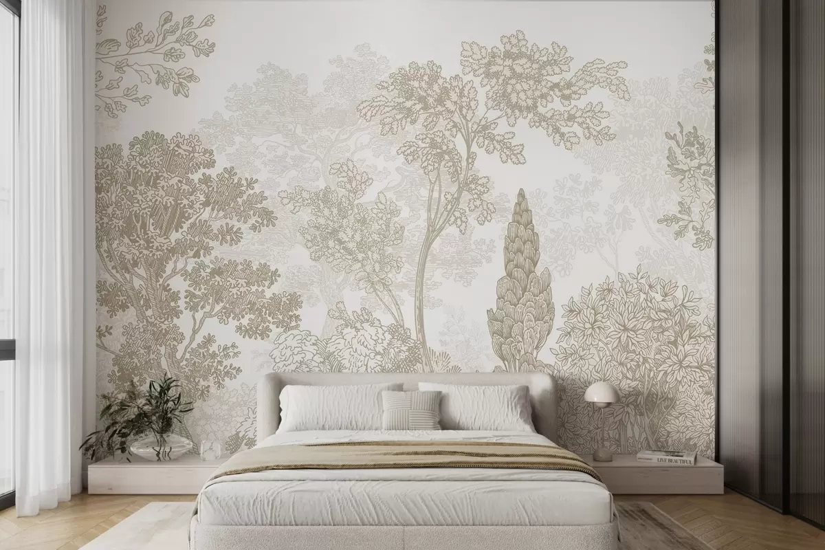 Тапете на зиду Дрвеће w04851v1у Црној Гори – Uwalls wall murals Дрвеће w04851v1