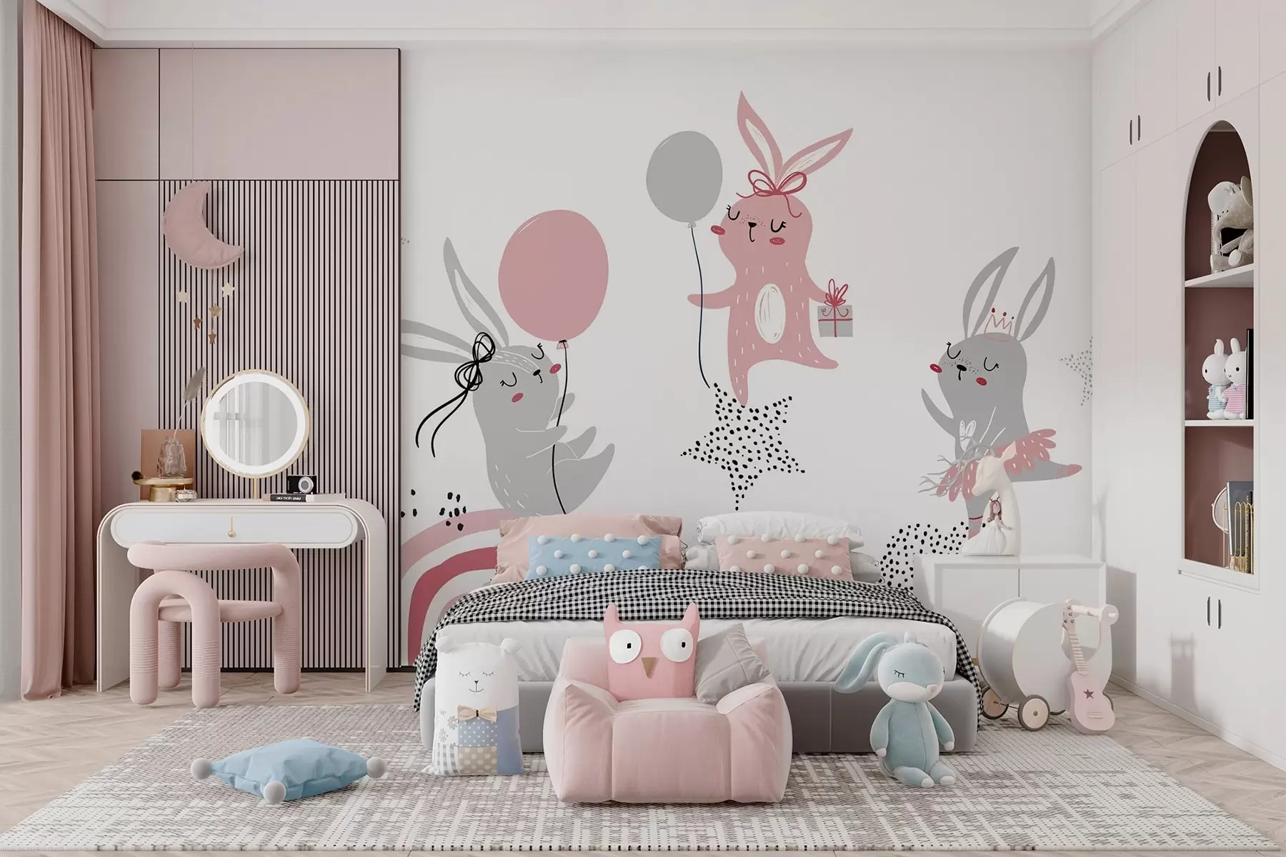 wall murals Слатки зечићи w04852