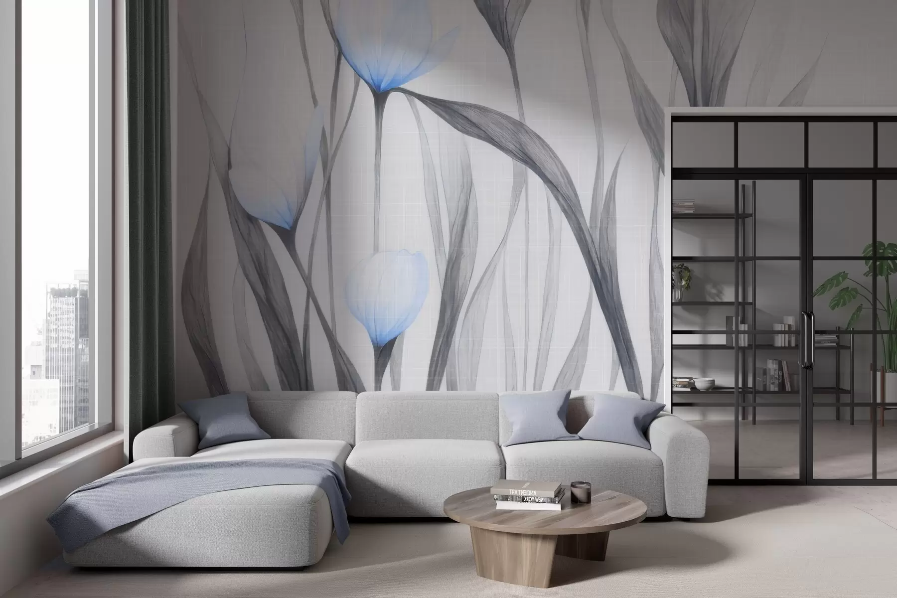 wall murals Крхки провидни тулипани w04831