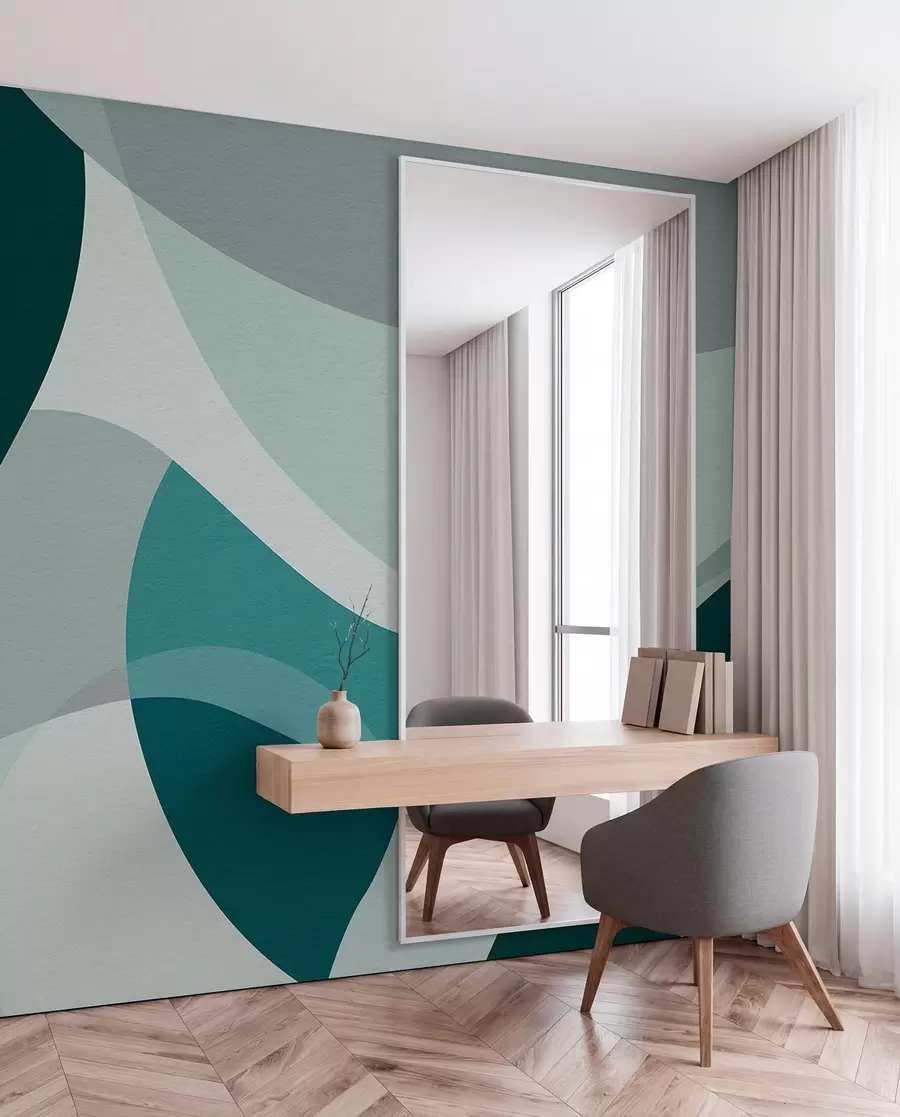 wall murals Геометријска апстракција w04843v2