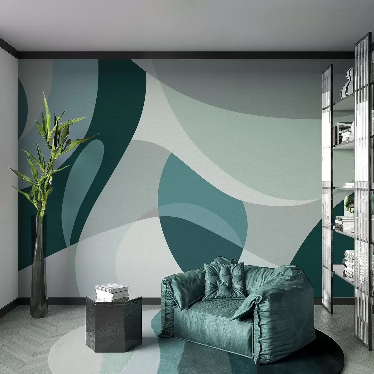 wall murals Геометријска апстракција w04843v2