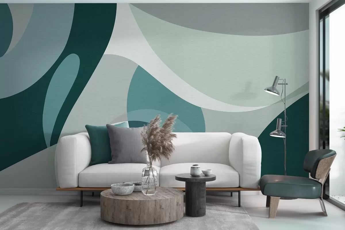 Тапете на зиду Геометријска апстракција w04843v2у Црној Гори – Uwalls wall murals Геометријска апстракција w04843v2