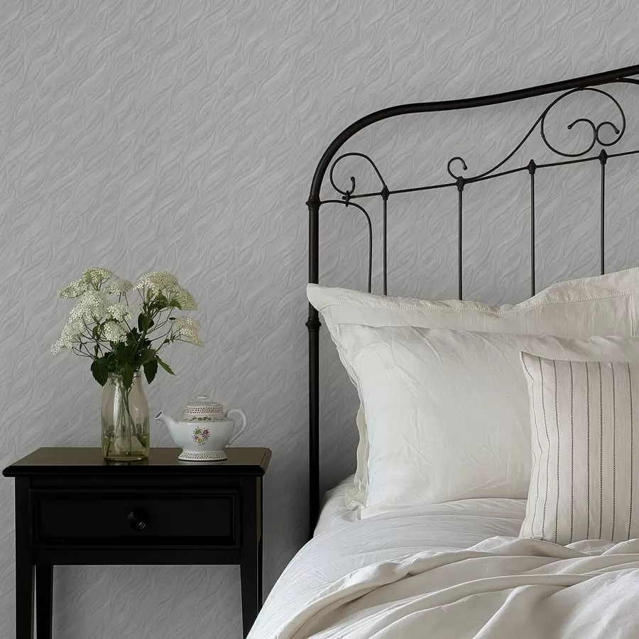 wall murals Текстурирани таласи четкице, светло нијанса менте a00688v2